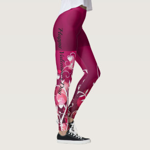 Women's Valentines Day Leggings | Zazzle