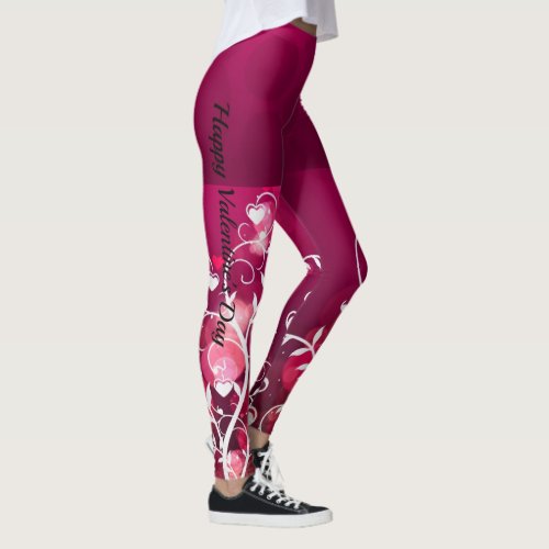 Valentines Day Leggings Your Name Yoga Pants