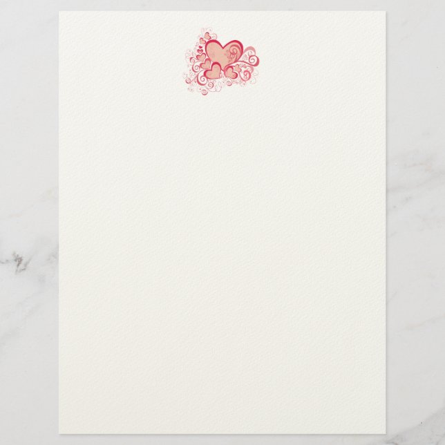 Valentine's Day Letterhead (Front)