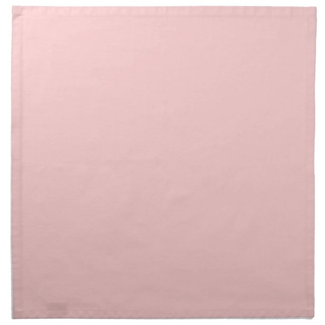 valentine's day LOVE blush pink dusty rose Cloth Napkin (Front)