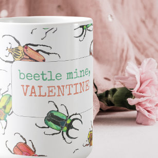 Valentine's Day Love Bugs Coffee Mug
