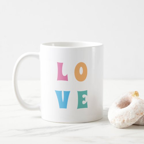Valentines Day Love Candy Colors Mug