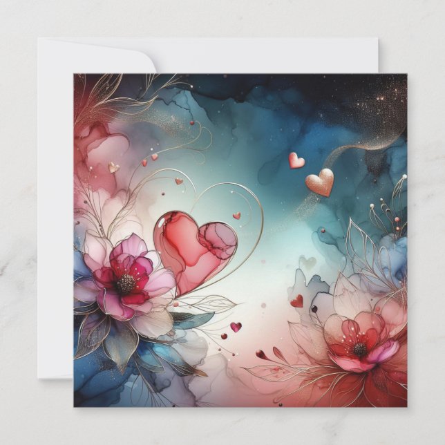 Valentines day Love Cards  (Front)