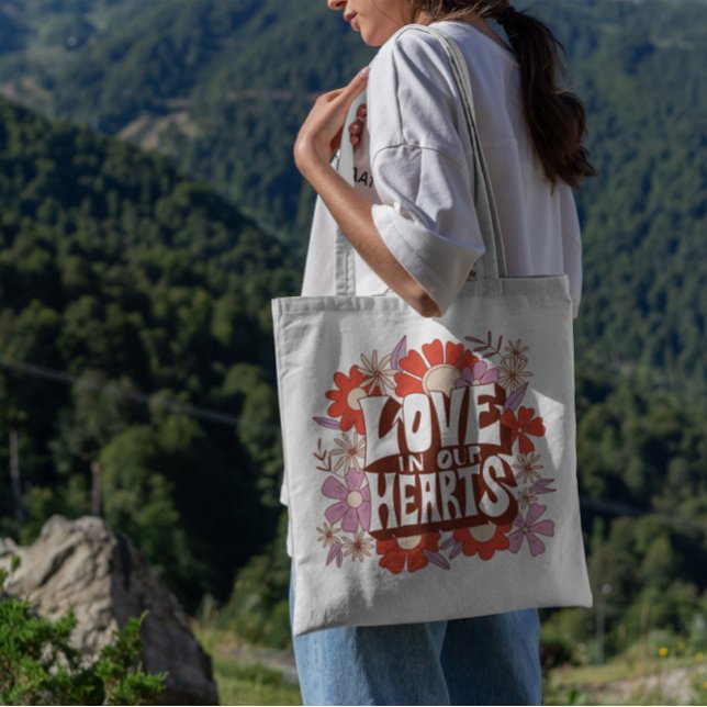 Valentines Day Love Floral Tote Bag (Creator Uploaded)