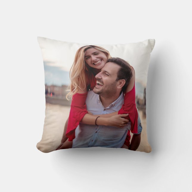 Valentine's Day, love gift, romantic decor, couple Throw Pillow (Front)