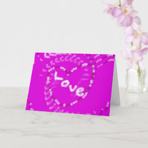 Valentine's Day Love Greeting Card