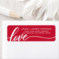 Valentine's Day Love Hand-Lettered