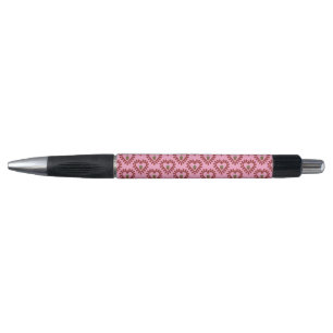 Valentines Day Love Heart Acorn Patterned Pen