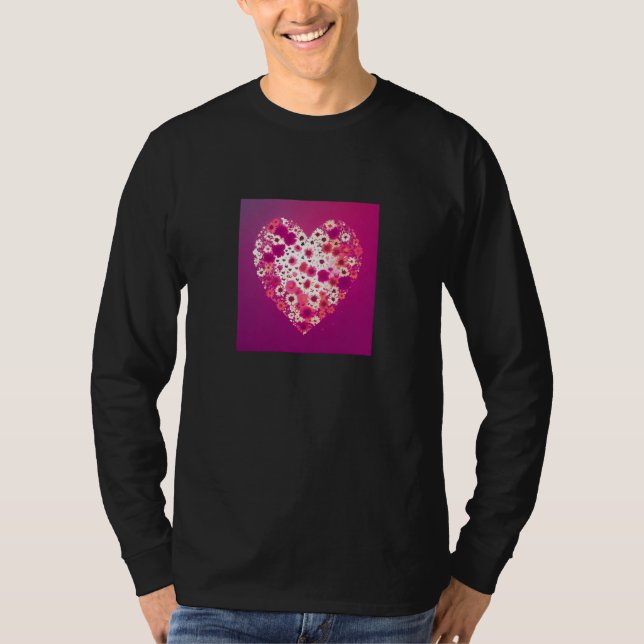 Valentine's Day Love Heart Girlfriend Fiancée Wife T-Shirt (Front)