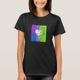 Valentine's Day Love Heart Girlfriend Fiancée Wife T-Shirt