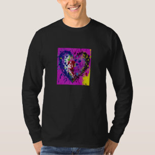 Valentine's Day Love Heart Girlfriend Fiancée Wife T-Shirt