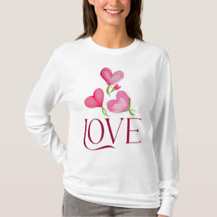 Valentine's Day - Love Heart Love Long Sleeve T-Shirt