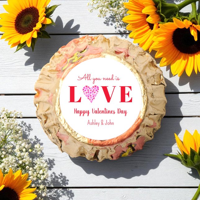 Valentines Day Love Hearts Red White  Reese's Peanut Butter Cups (Creator Uploaded)