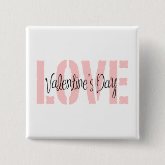 Valentine's Day Love Pinback Button