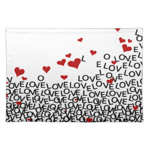 Valentine's Day Love Placemat