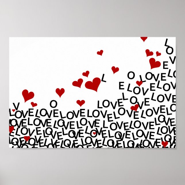 Valentine's Day Love Poster (Front)