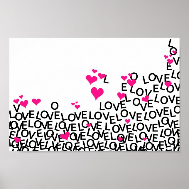 Valentine's Day Love Poster (Front)