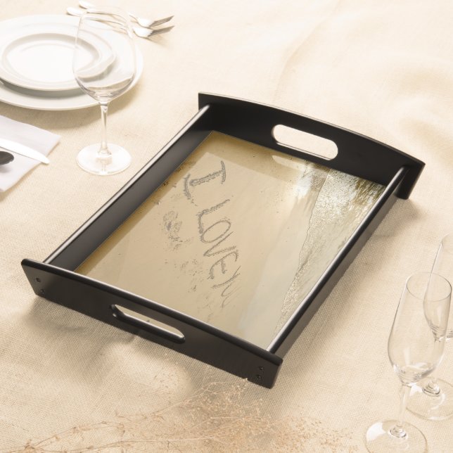 Valentine's Day Love Romantic Destiny Destiny'S Serving Tray (Front)