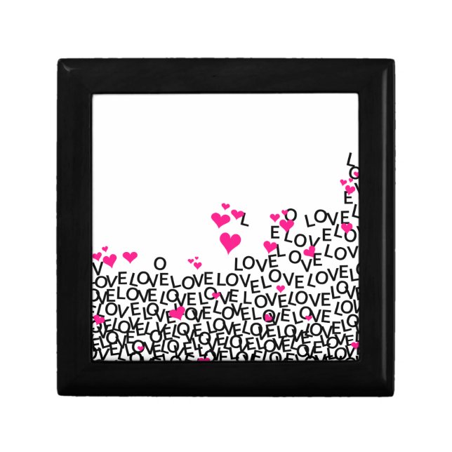 Valentine's Day Love Square Tile Gift Box (Front)