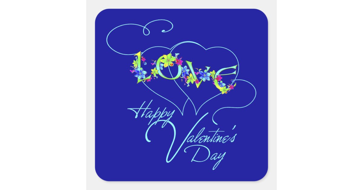 Valentines Day Love Sticker Zazzle