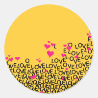 Valentine's Day Love Sticker