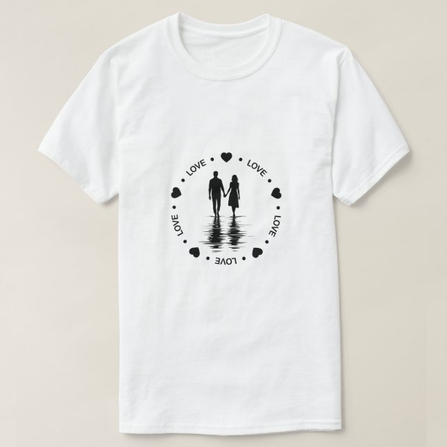 Valentine's Day Love T-Shirt (Design Front)