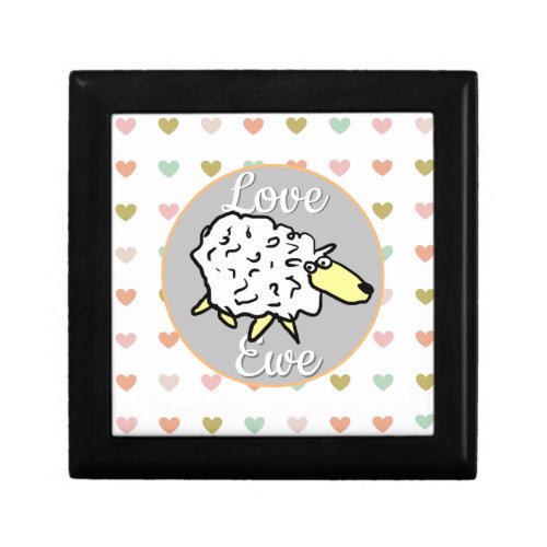 Valentines Day Love You Sheep Pun Gift Box