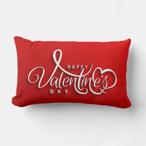 Valentines Day Lumbar Pillow