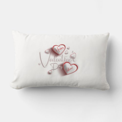 Valentines Day Lumbar Pillow