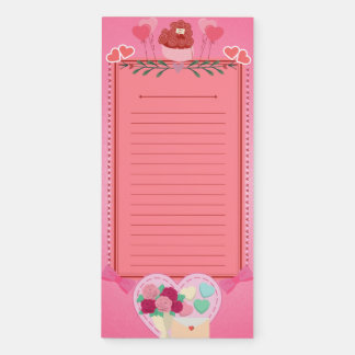 Valentine's Day Magnetic Notepad
