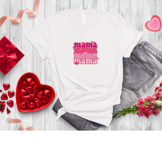 Valentine's Day Mama T-Shirt