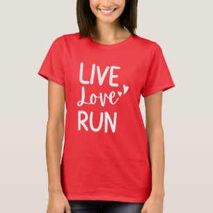Valentines Day marathon gifts for runners T-Shirt