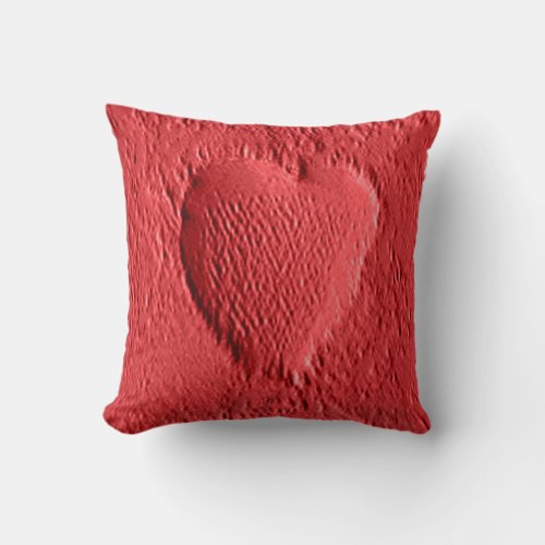 Valentines Day _ Mars Throw Pillow