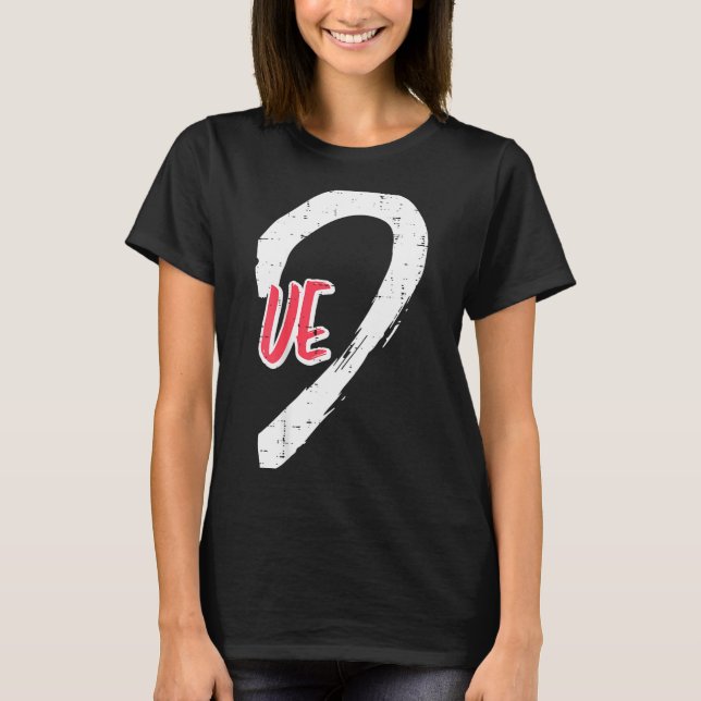 Valentines Day Matching Love Ve Heart Cute Couple  T-Shirt (Front)