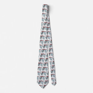 Valentine's Day Mice Neck Tie