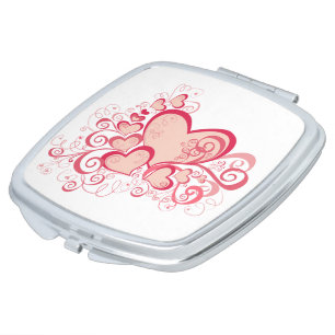 Valentine's Day Mirror Compact