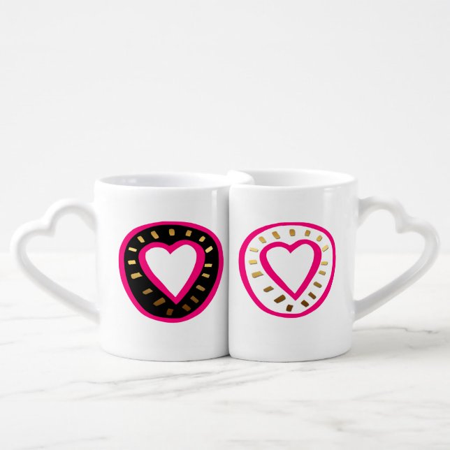 Valentine's Day Modern Lovers' mug 2 (Front Nesting)