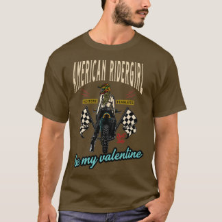 Valentines Day Motorcycle T-Shirt