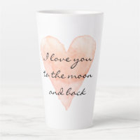 Valentine's Day mug gift - Love you to the moon