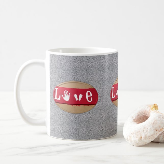 Valentine's Day Mug Mugs (With Donut)