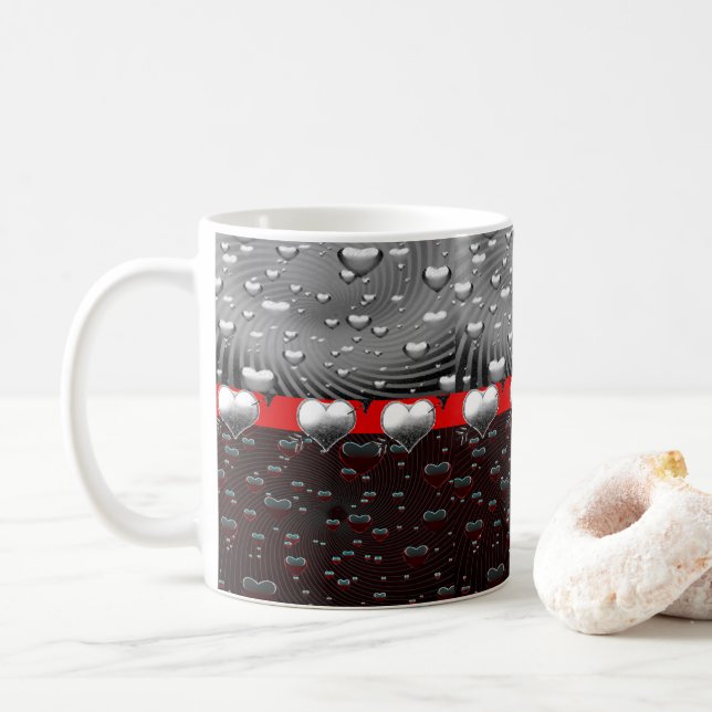 Valentine's Day Mug Mugs (With Donut)
