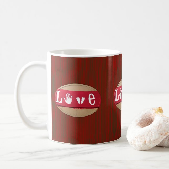 Valentine's Day Mug Mugs (With Donut)