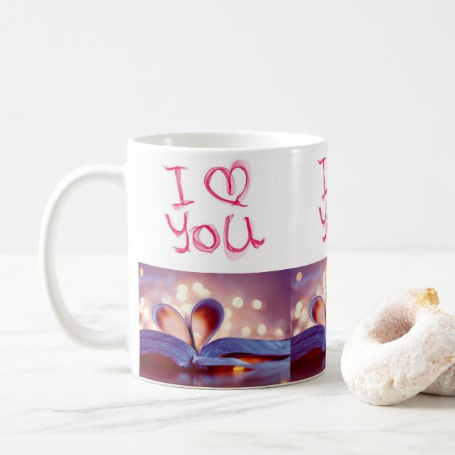Valentine's Day Mug Mugs (With Donut)