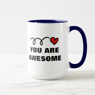 Valentine's Day Mug with personal quote template