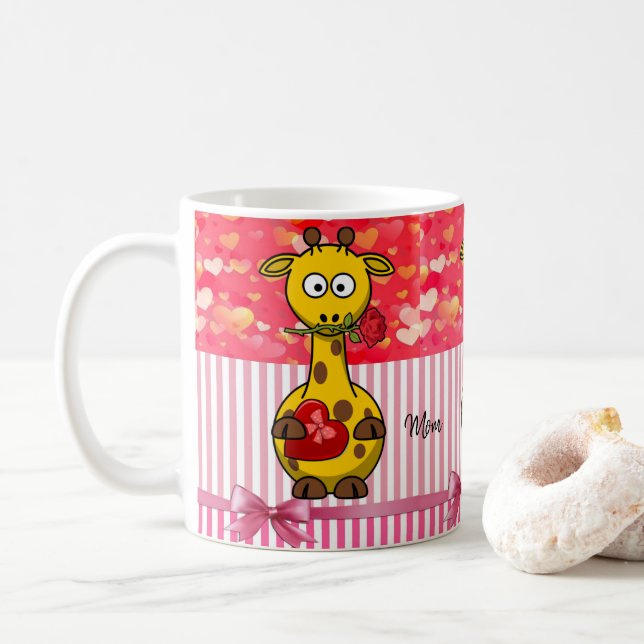 Valentine's Day Mugs (With Donut)