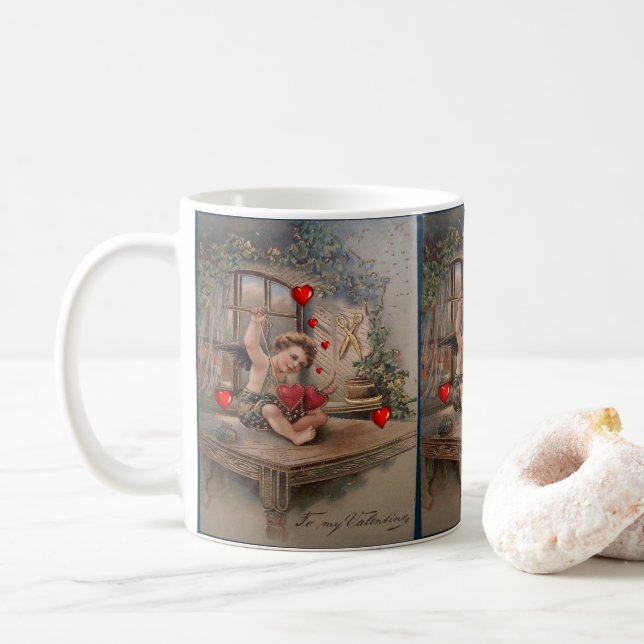 Valentine's Day Mugs (With Donut)