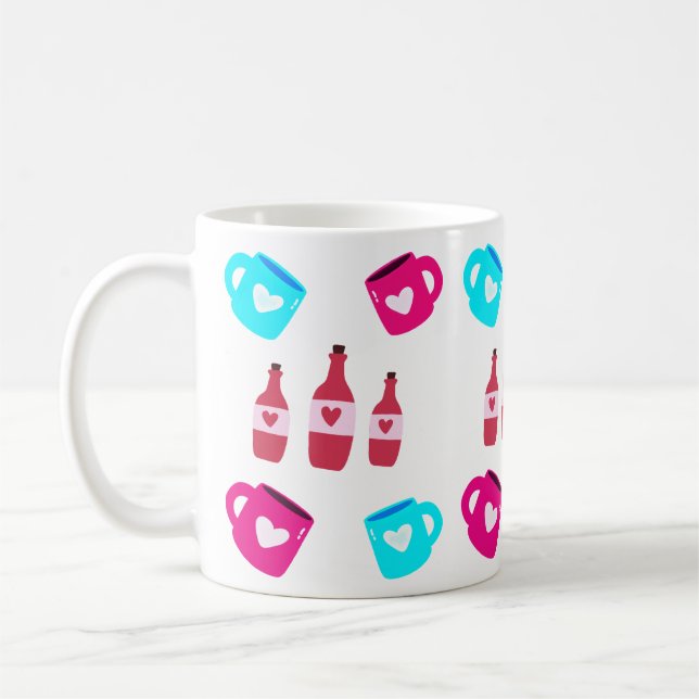 Valentine's Day Mugs and Bottles  (Left)