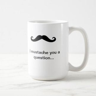Valentine's Day Mustache Coffee Mug
