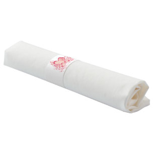 Valentine's Day Napkin Bands
