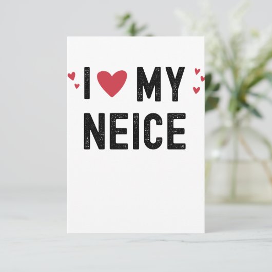 Valentine's day Neice Couples Matching St Valentin (Standing Front)